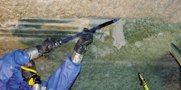 Asbest Spritzasbest entferne 679E0 Kopie - Kopie